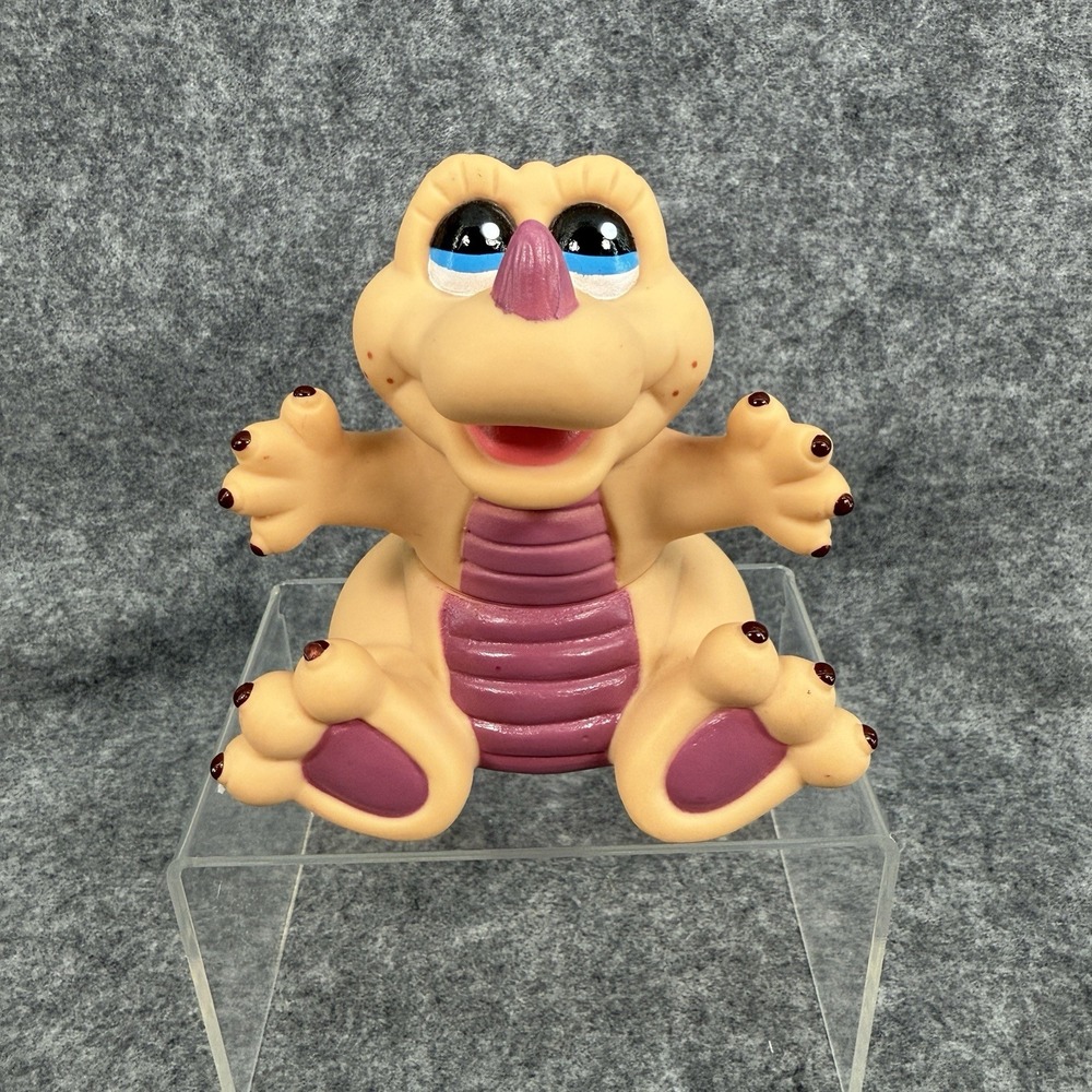 Vintage Little Spike The Dinosaur 1992 4" Kids Vinyl Toy‎ Figure Collectible